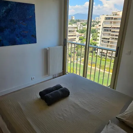 Apartmán Blue - Floor, Sea View, Pool, Tennis