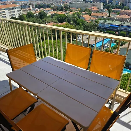 Apartmán Blue - Floor, Sea View, Pool, Tennis Antibes