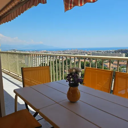 Apartmán Blue - Floor, Sea View, Pool, Tennis Antibes